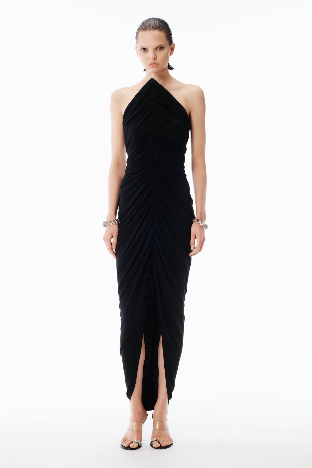 ALEXANDER WANG Alexander Wang Structured bodice midi dress 57,695円