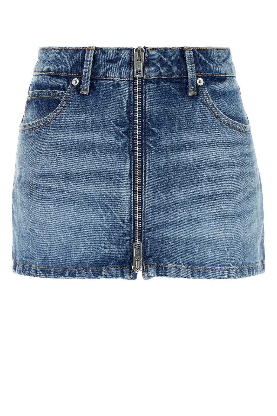 ALEXANDER WANG Alexander Wang Zip front mini skort