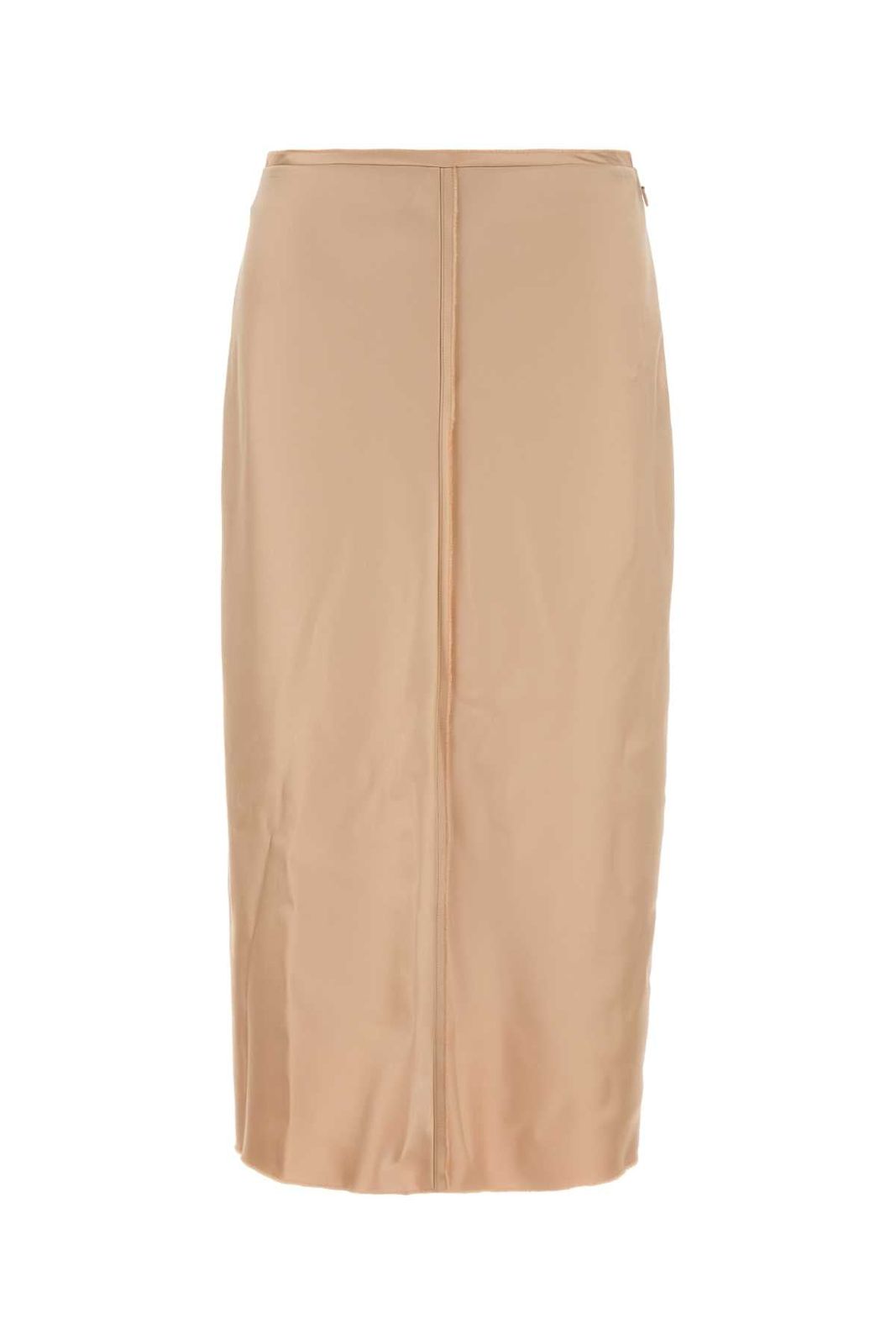 AMI Ami Midi skirt with raw edge details