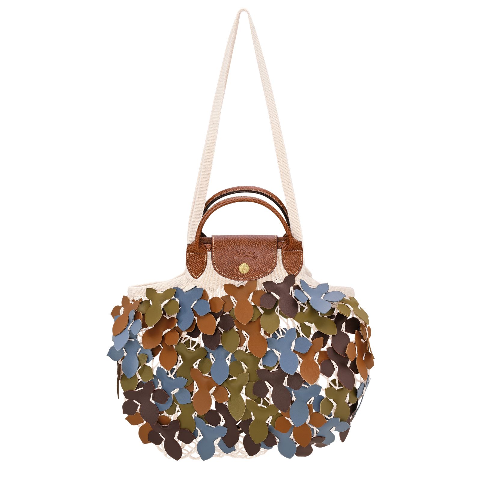 Longchamp Le pliage filet camo