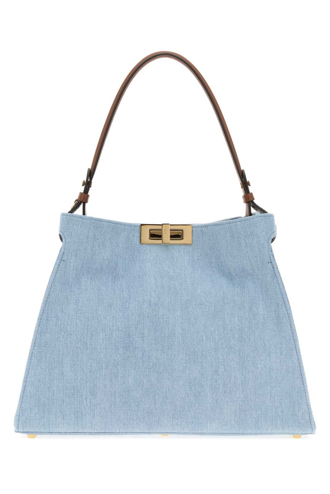 Fendi way mediu denim/denim ff