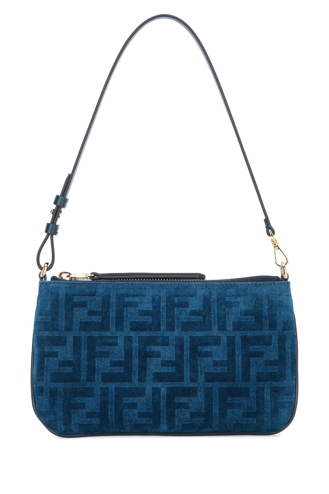 Fendi Flat baguette denim flock ff 58,320円