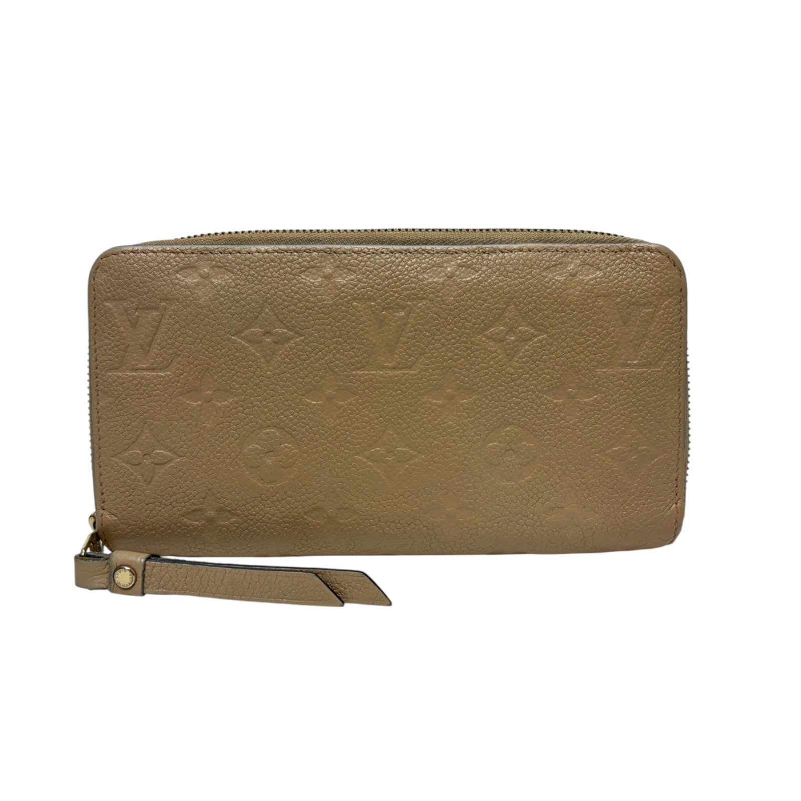 4755 LOUIS VUITTON ルイヴィトン 長財布 ジッピーウォレット アンプラント ブラウン ベージュ　SP1115 13,690円