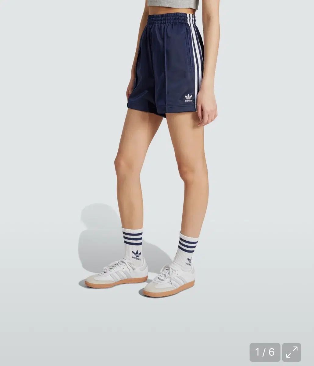 アディダス adidas ファイヤーバード ショート パンツ ダークブルー IY7211