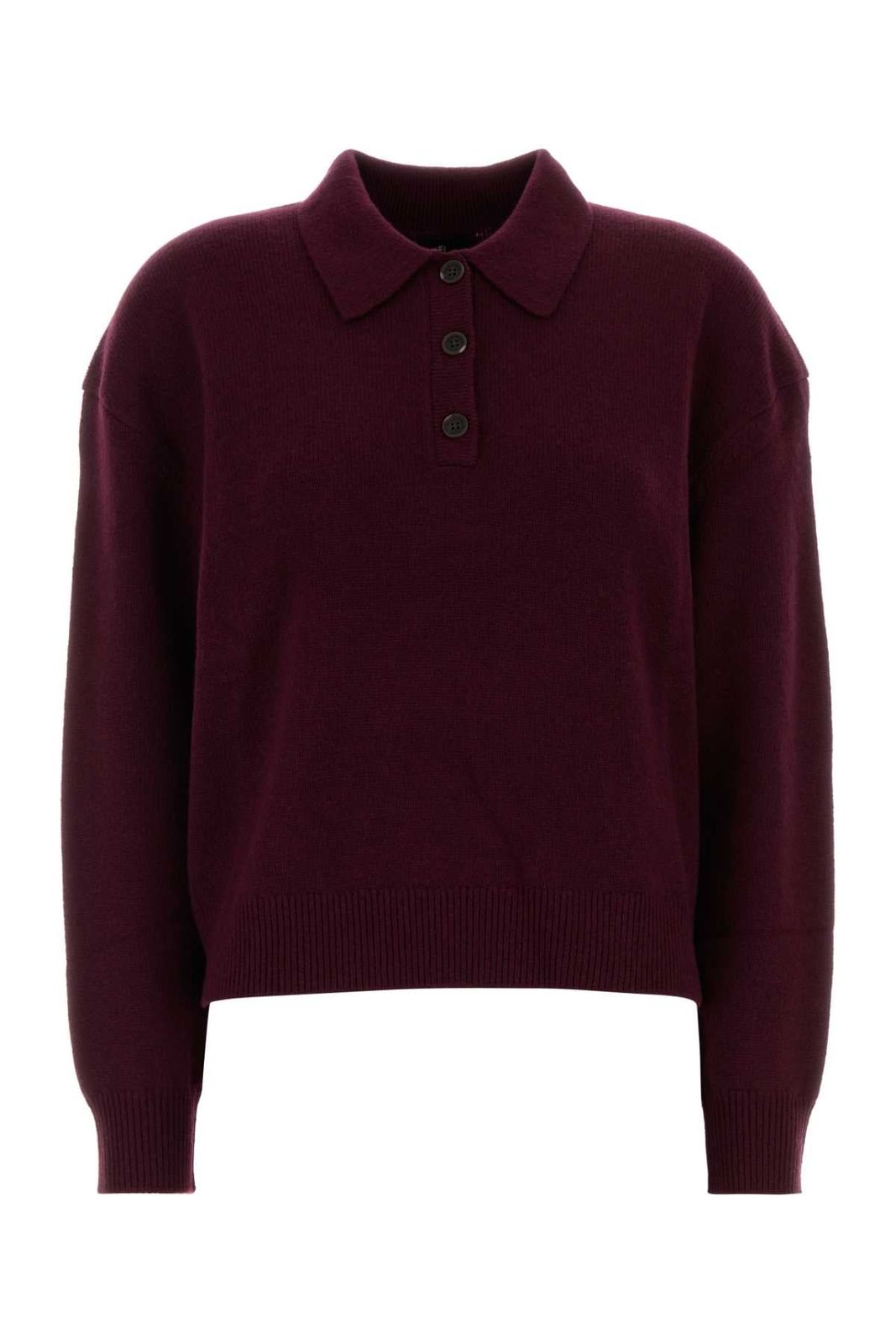 ANINE BING Anine Bing Lee polo sweater - fig