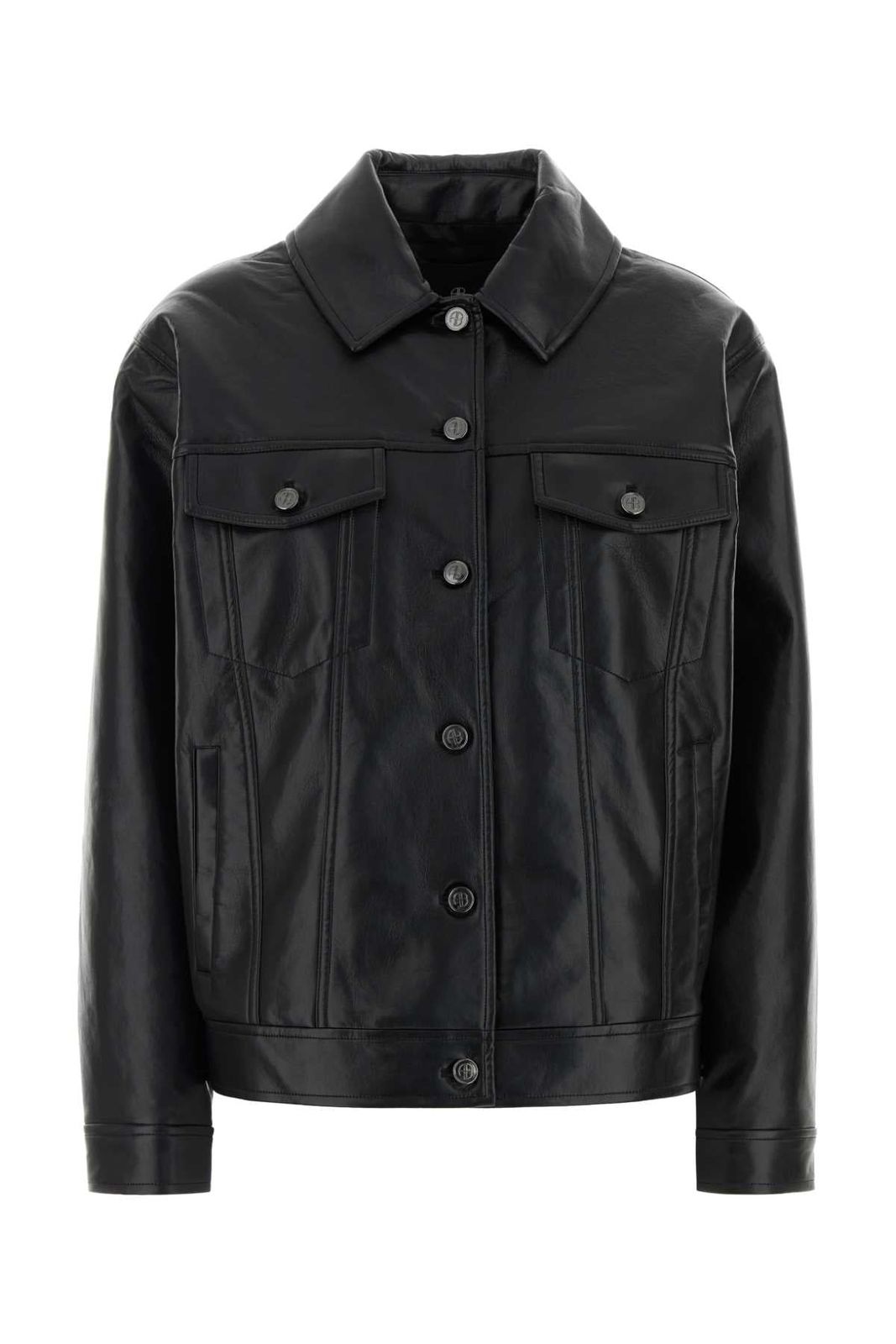 ANINE BING Anine Bing Rory jacket - black recycled leather