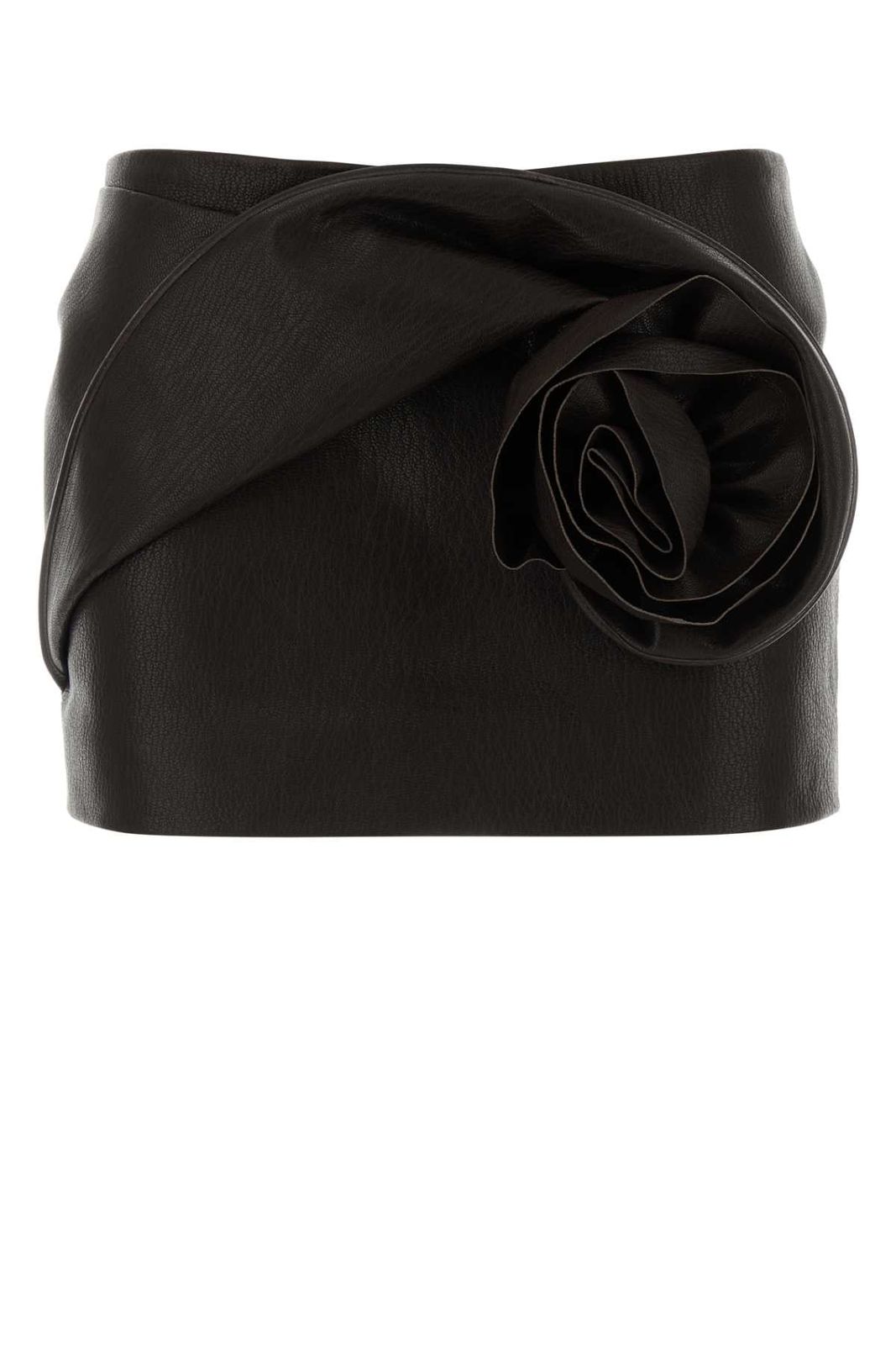 Magda Butrym Re26leather24skirtdarkbrown