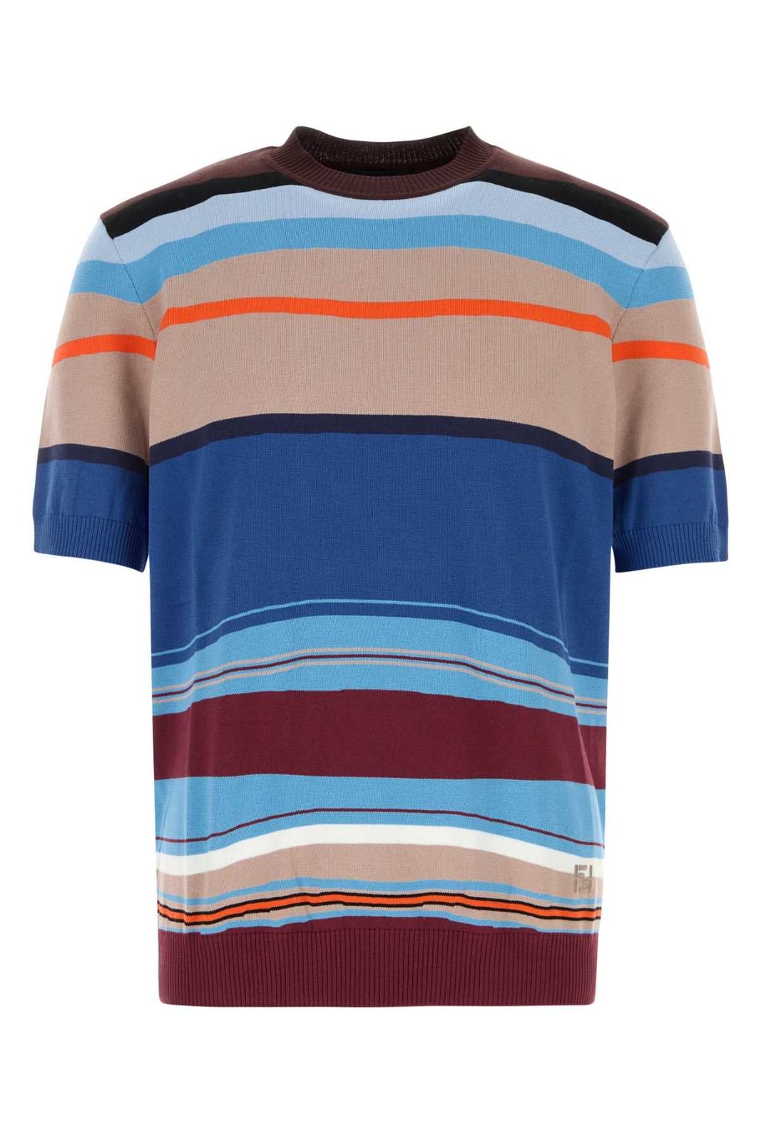 Fendi T-shirt co venetian stripes