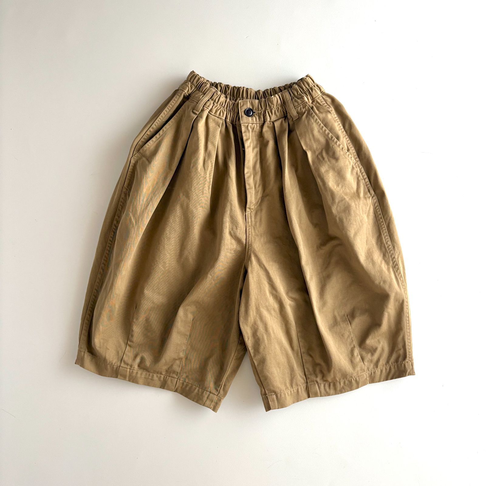 美品 HARVESTY コットン チノクロス サーカス ショートパンツ 黒 美品 / HARVESTY ハーベスティ / A11909 CIRCUS SHORT PANTS コットン