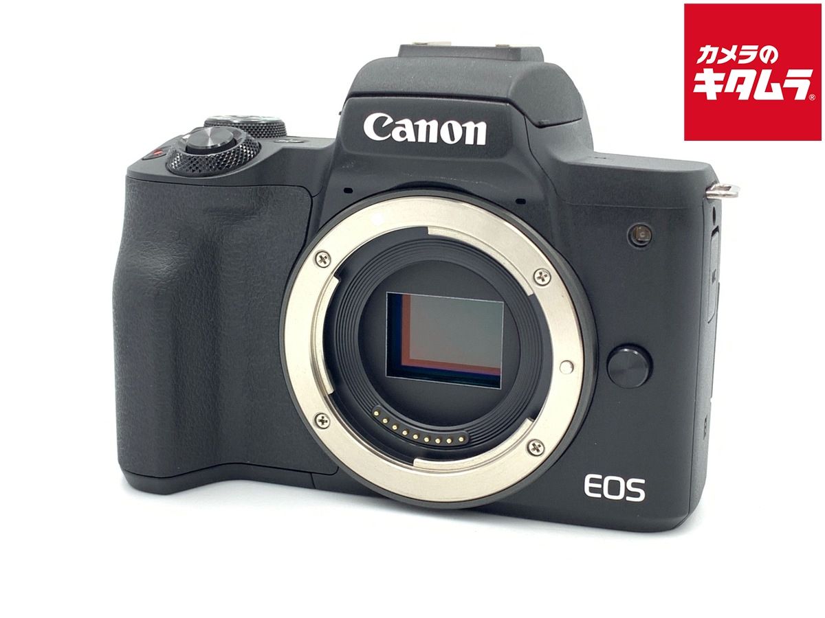 【中古】 【美品】 キヤノン EOS Kiss M ボディ ブラック
