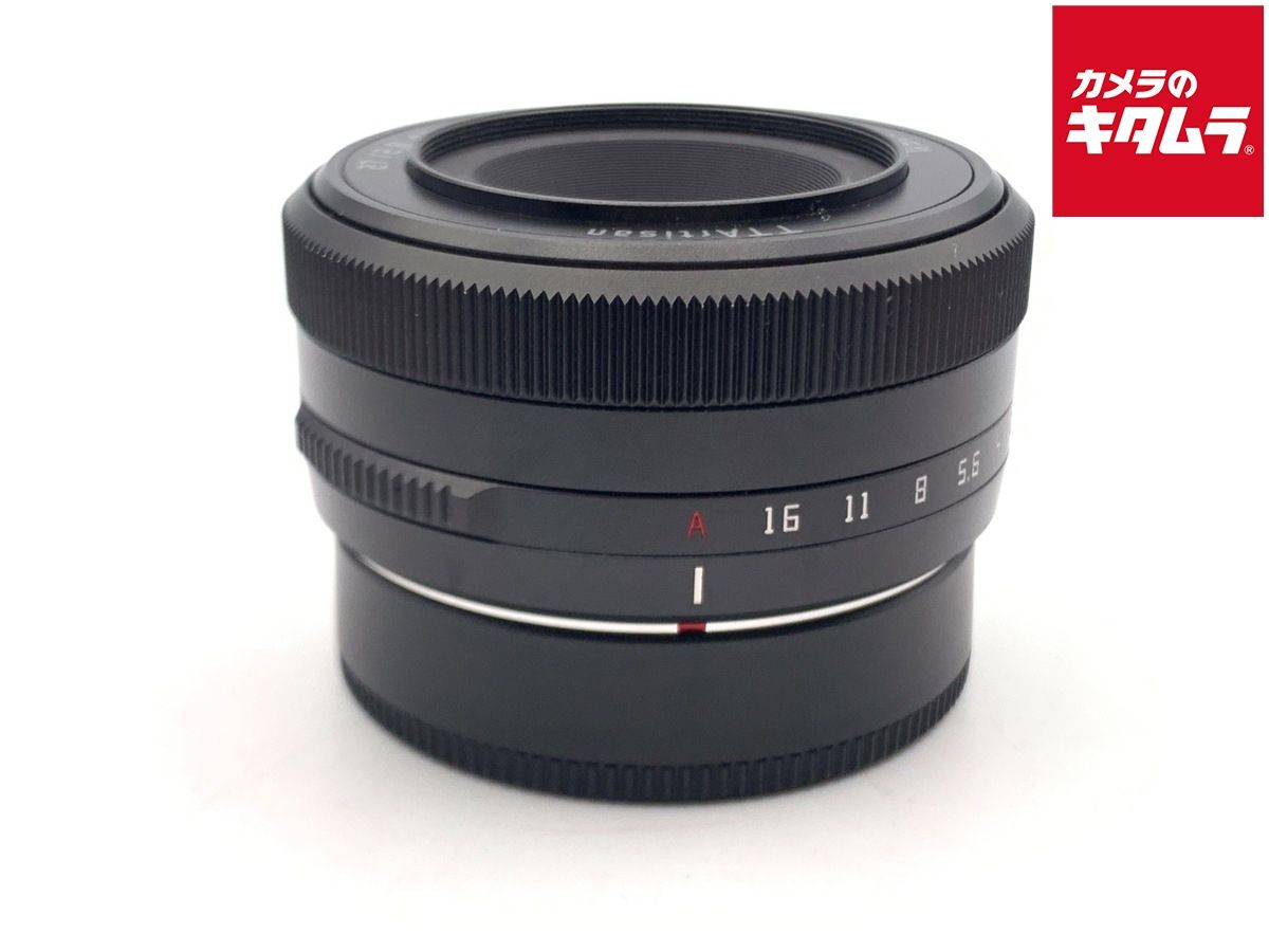 【中古】 【並品】 銘匠光学 TTArtisan AF 27mm f/2.8 フジフイルムX用 ブラック