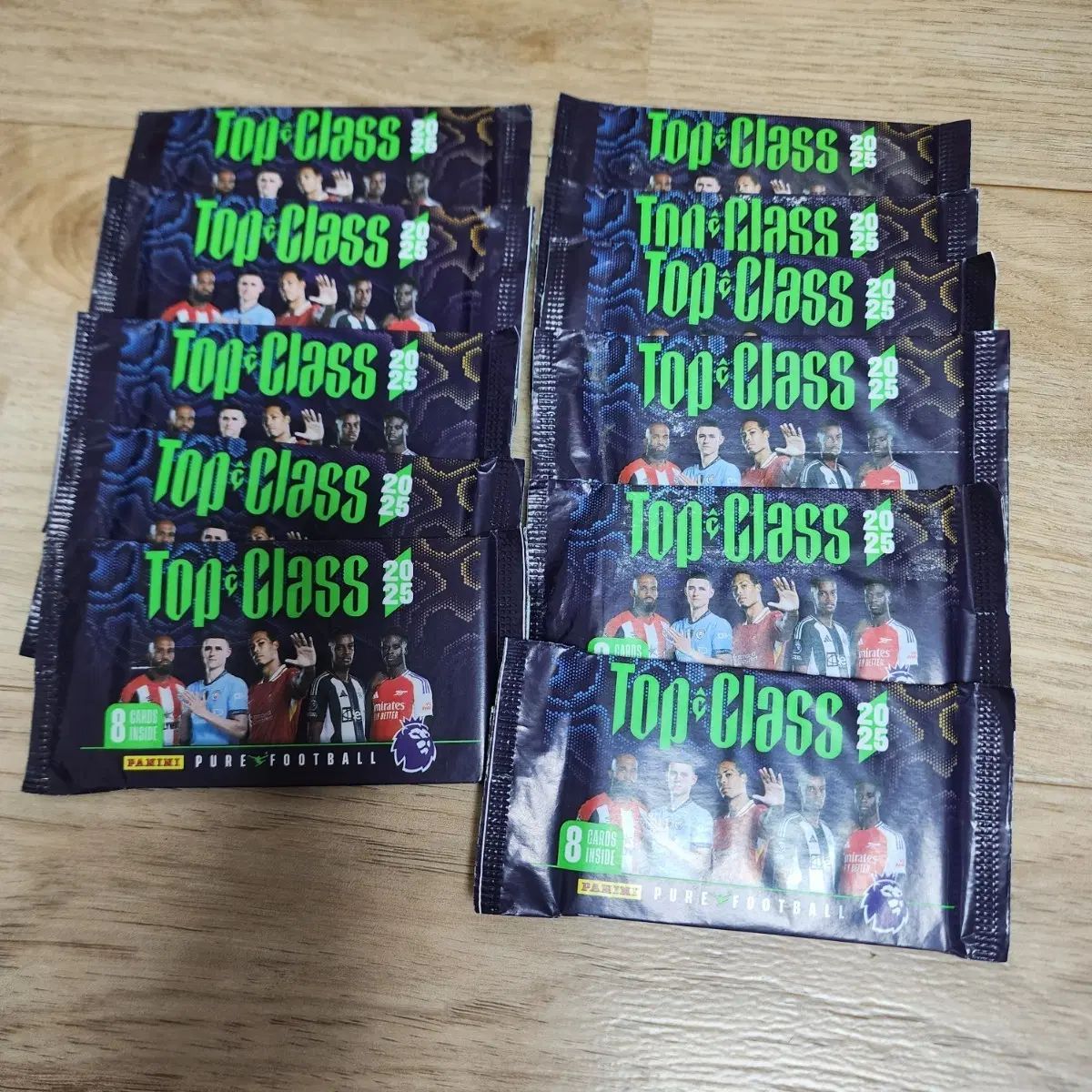 Panini トップス CLASS クラス 2025 未開封 11パック まとめ + サービス 5パック 6,704円