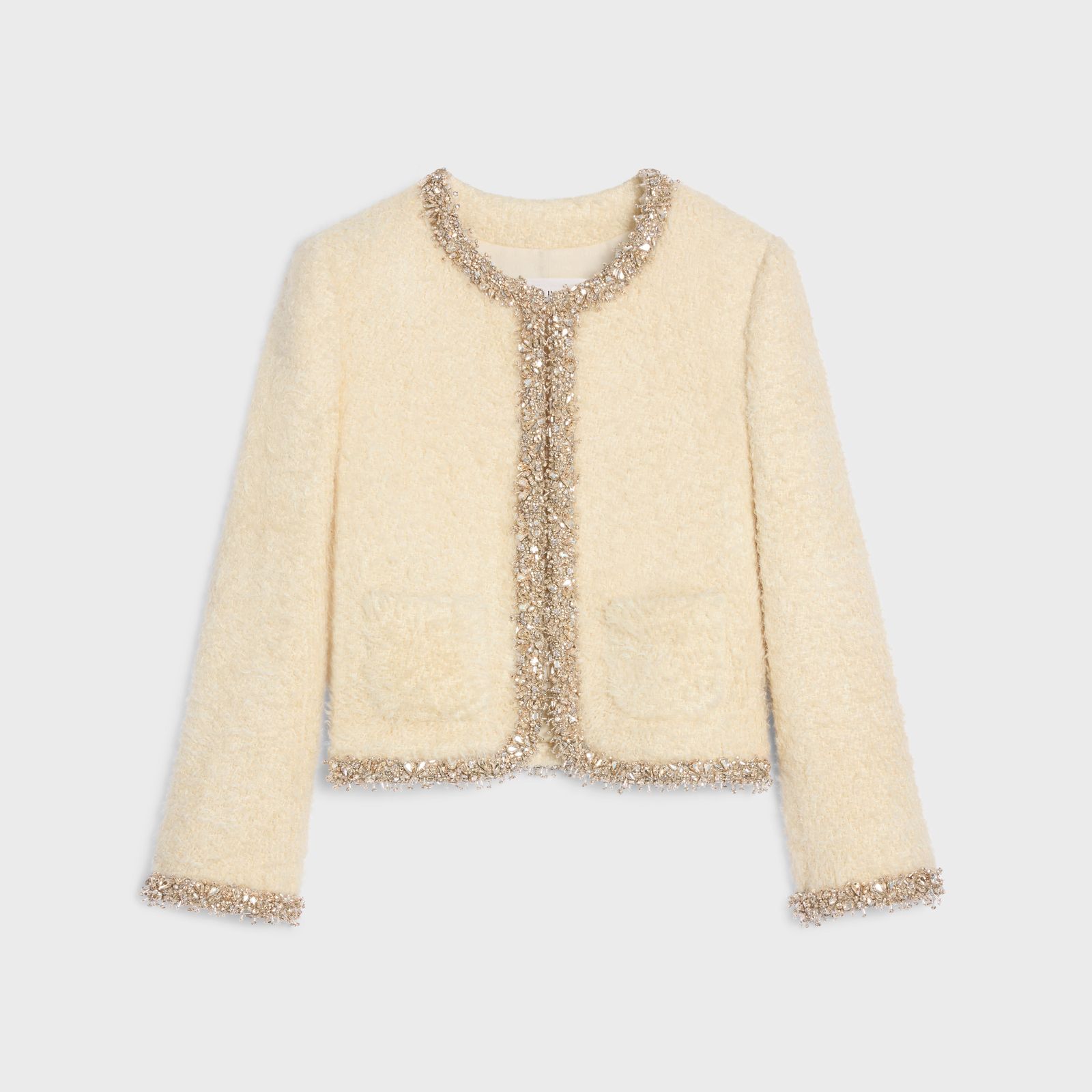 CELINE Celine Veste chelsea bords brodes