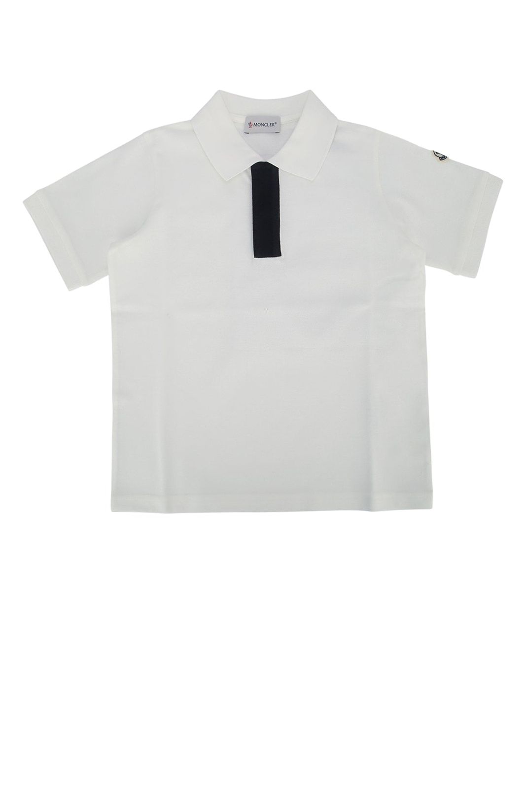 【新品・最安値】Moncler Jr Ss polo CREAMBLACK 正規品 ノースリーブ