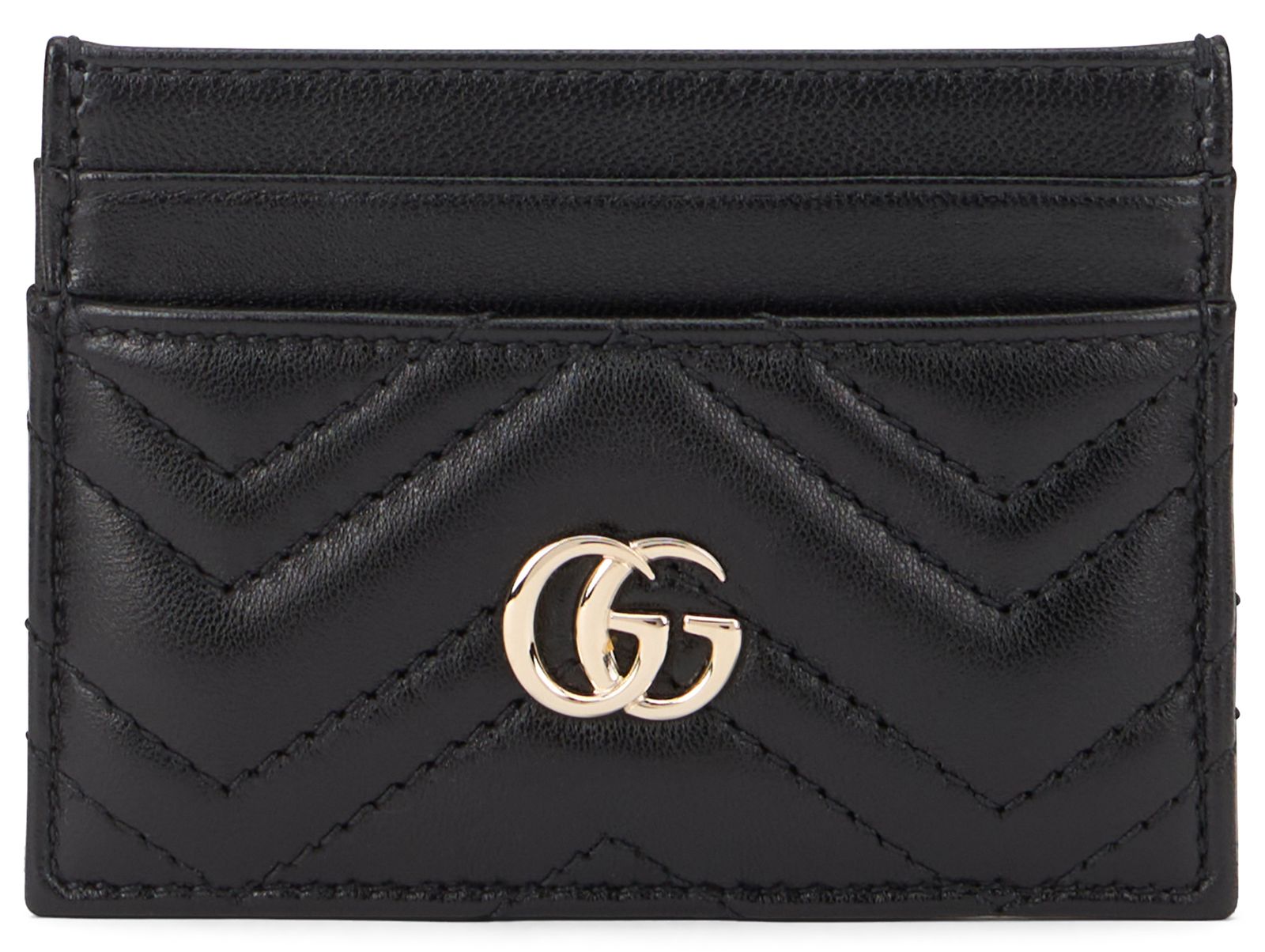 Gucci GG Marmont card holder in leather