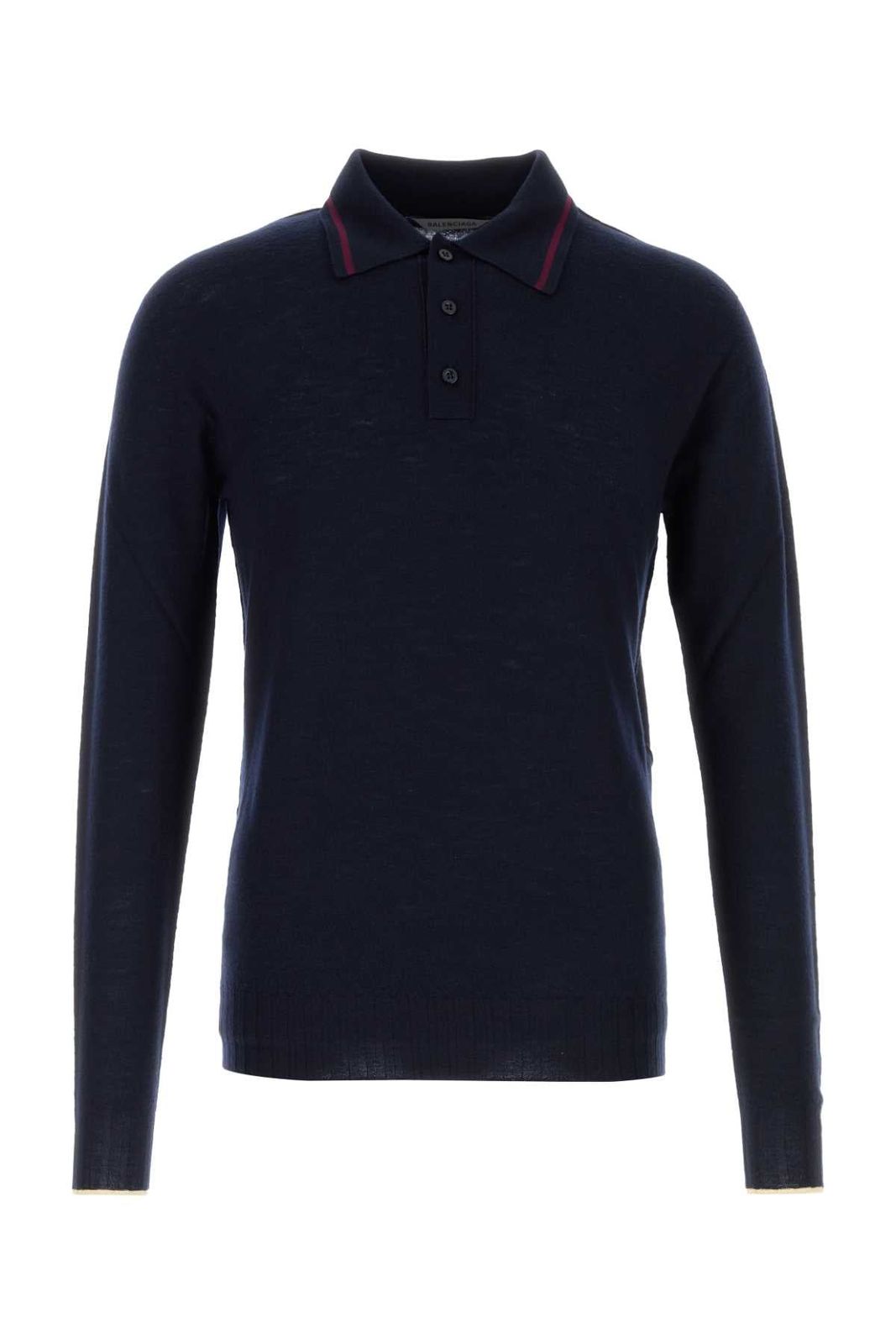 BALENCIAGA Balenciaga Knitted l/s polo