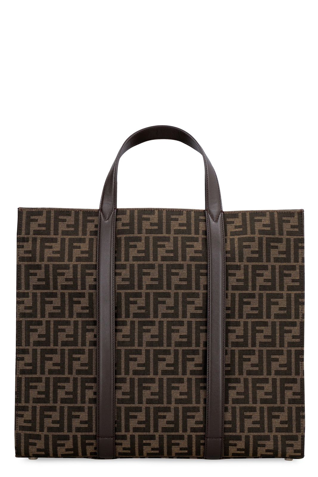 Fendi Jacquard fabric tote