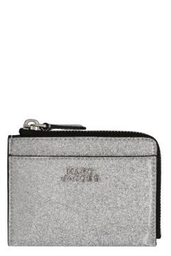 Marc Jacobs The Coated Glitter Everyday Top Zip Wallet