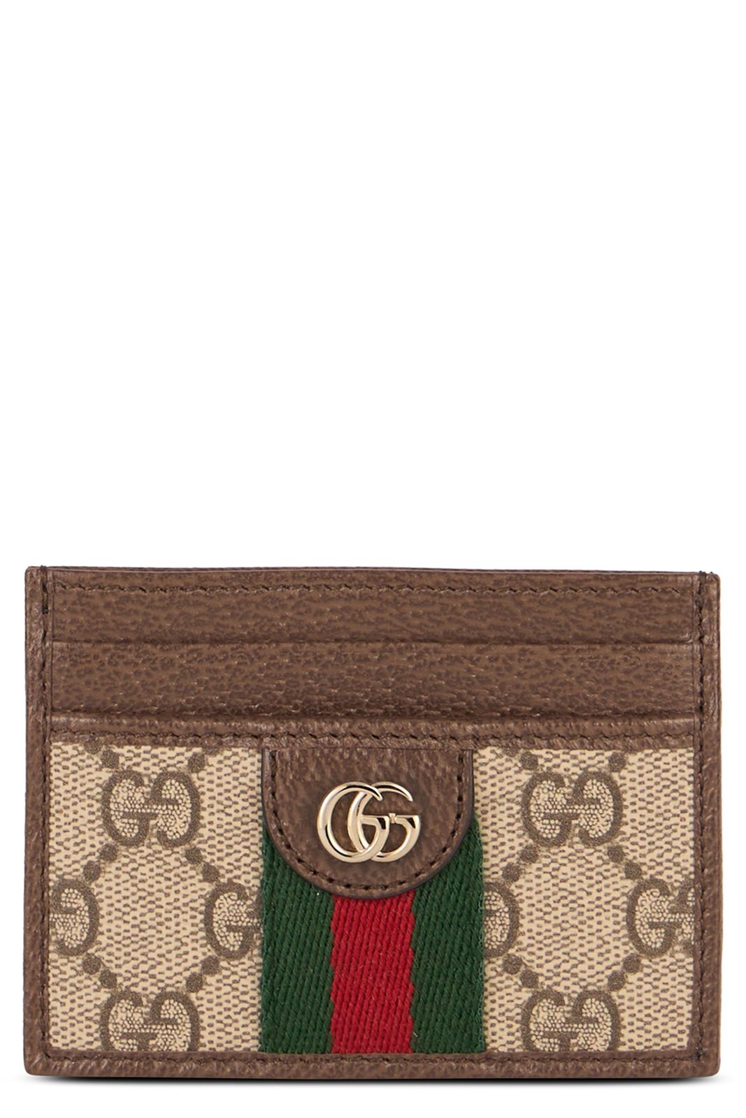 Gucci Ophidia card holder in GG Supreme fabric