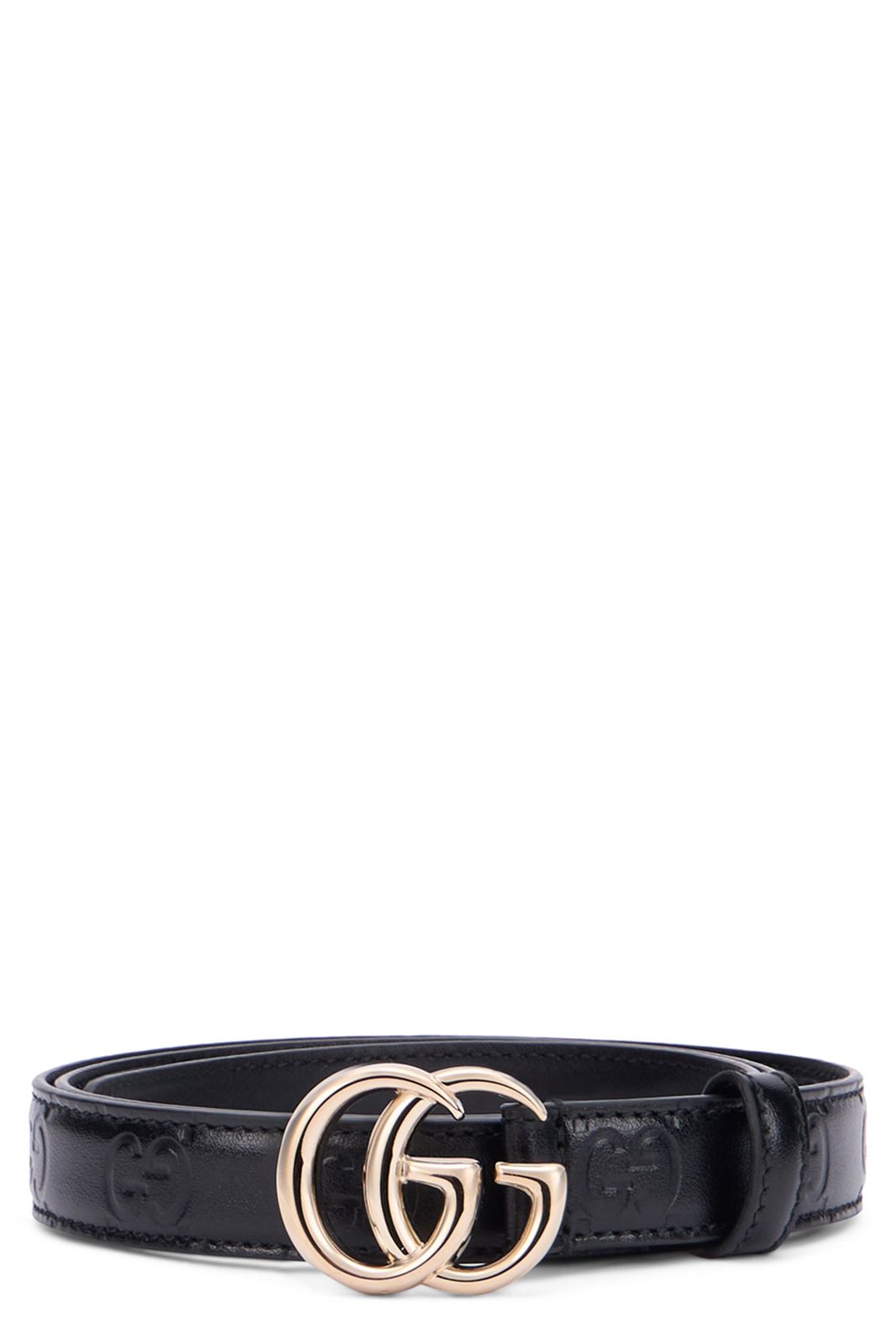 Gucci Thin leather belt 38,610円