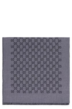 Gucci Wool GG jacquard scarf