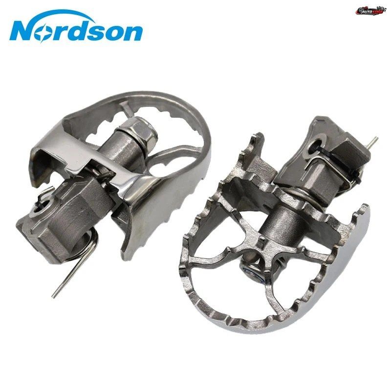 NORDSON製 ワイド回転式フットペグ/フットレスト BMW R1200GS ADVENTURE F800GS G650GS F650GS TWIN 2008-2013