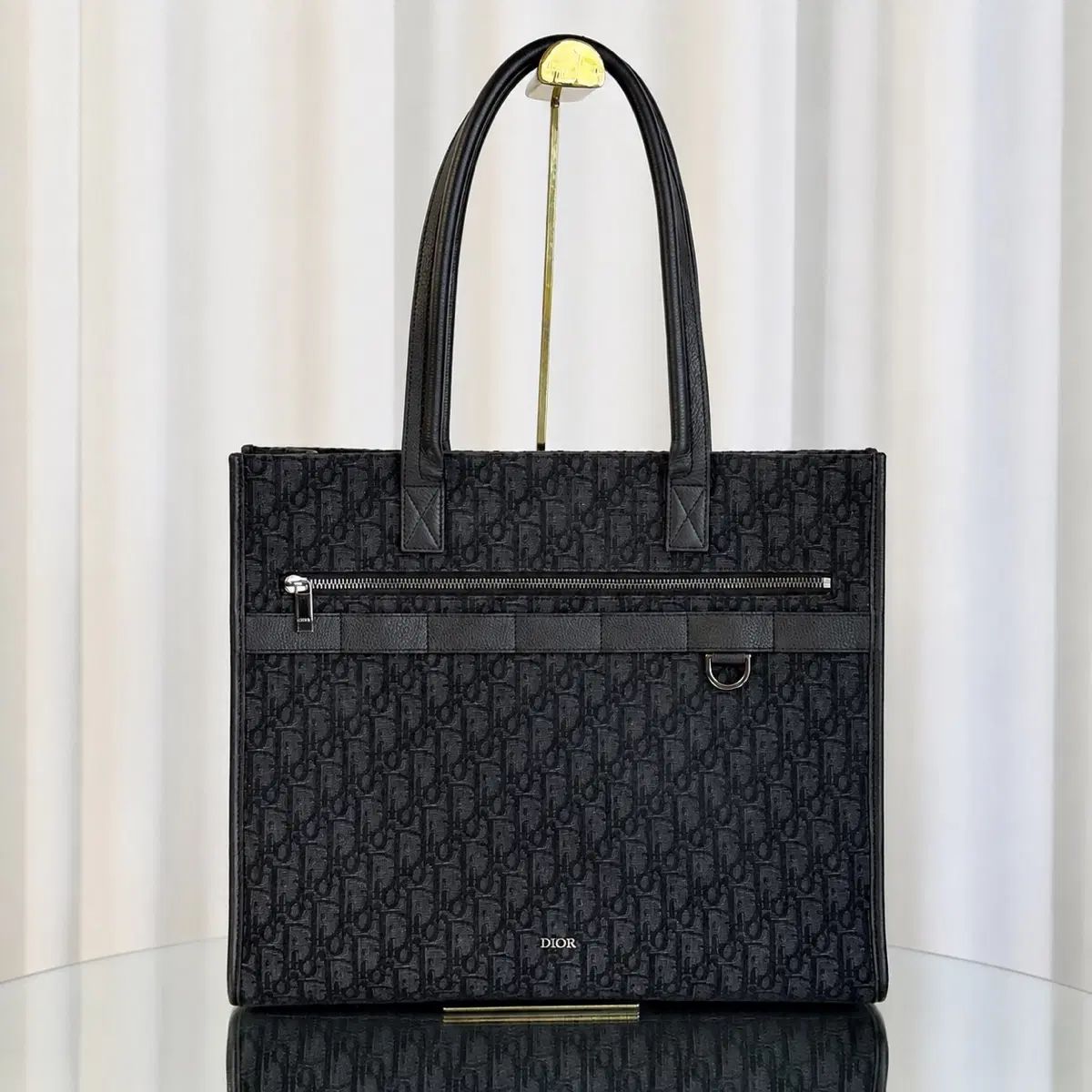 Dior オブリーク ジャカード サファリ トートバッグ 構成 OS インボイス