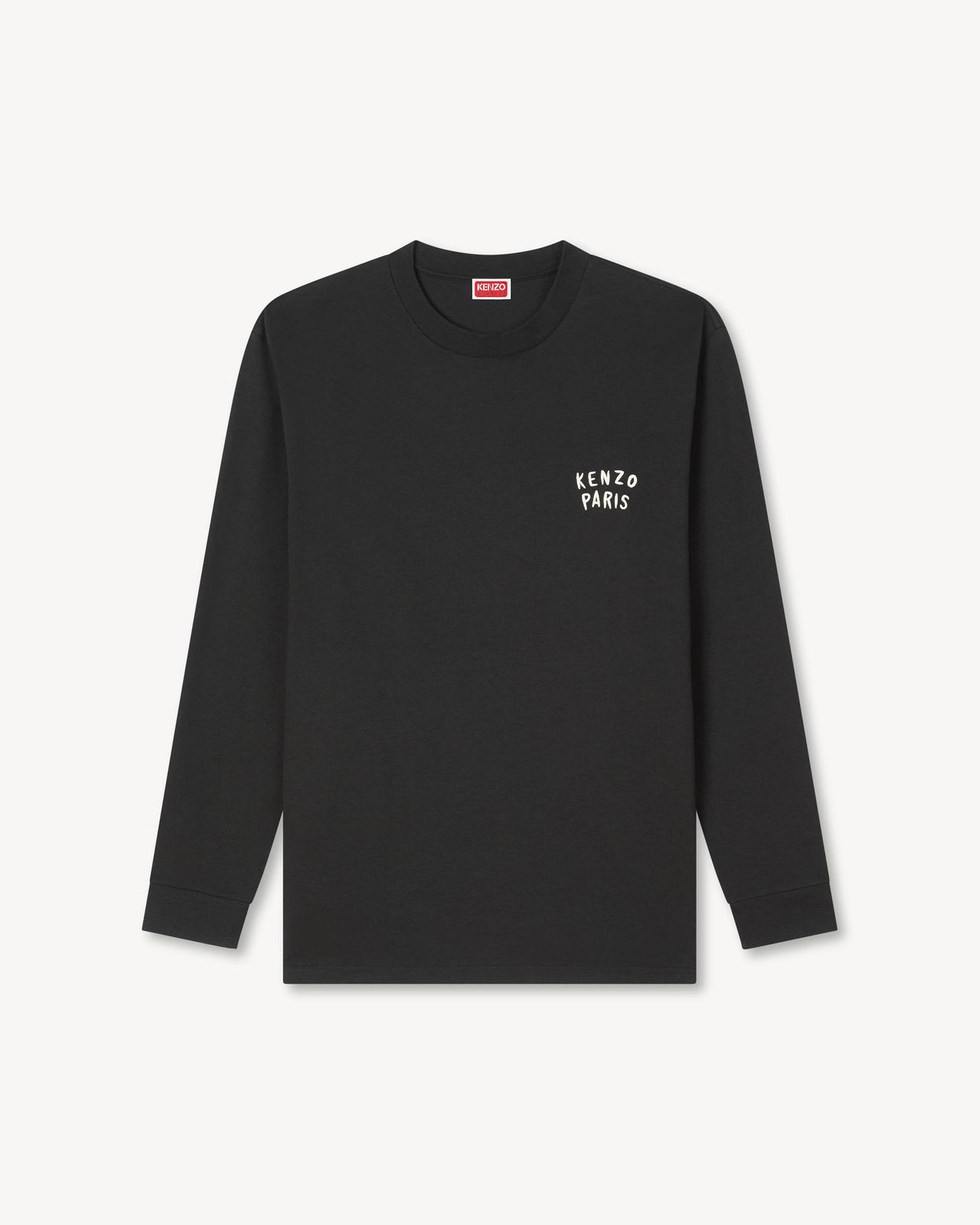 Kenzo Gots kenzo boke heart relax long sleeves t-shirt