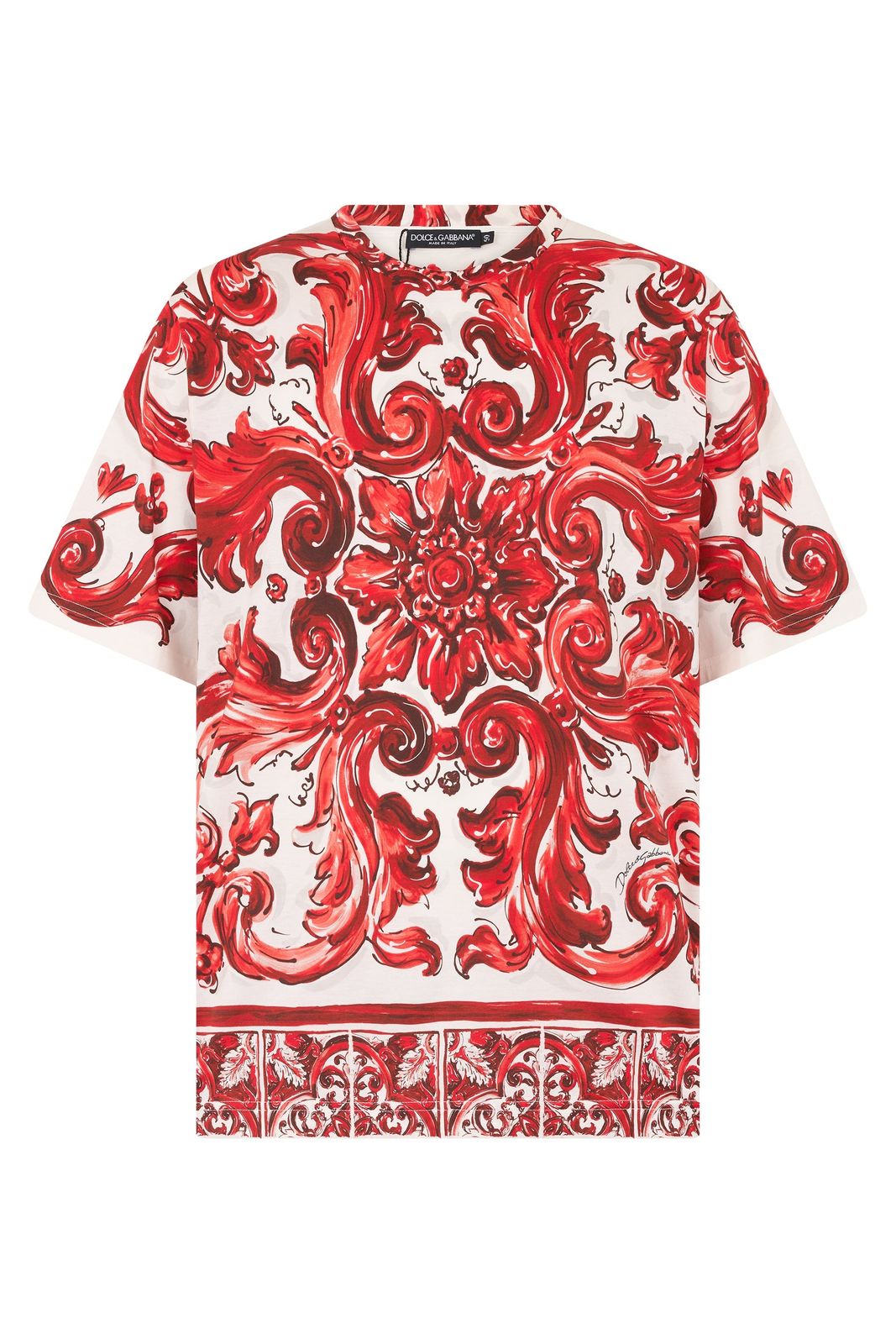 Dolce & Gabbana Dolce & Gabbana Printed cotton T-shirt