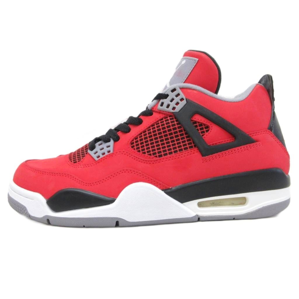 Nike NIKE Air Jordan 4 Retro “Toro Bravo” Air Jordan 4 Sneakers High Cut 27cm Red Red Black Black FQ8138-600 ■IBO100
