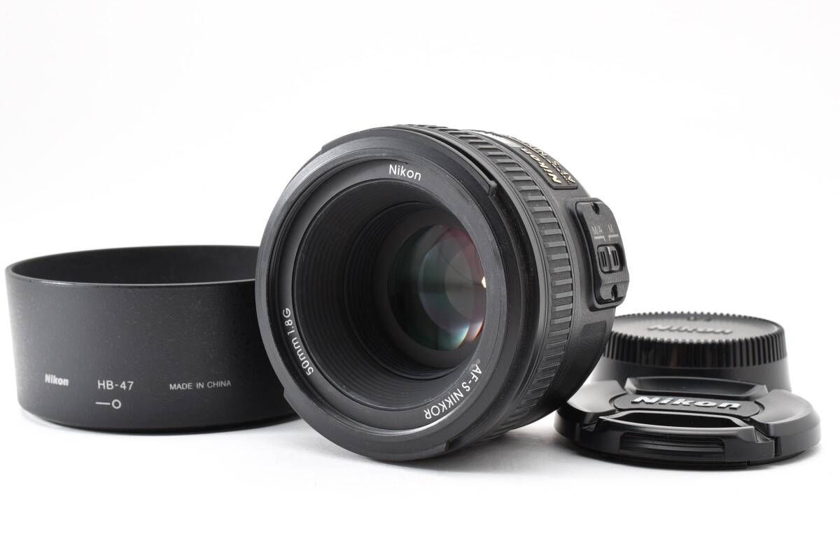 ★極上品★ Nikon ニコン AF-S NIKKOR 50mm F1.8 G #K1080
