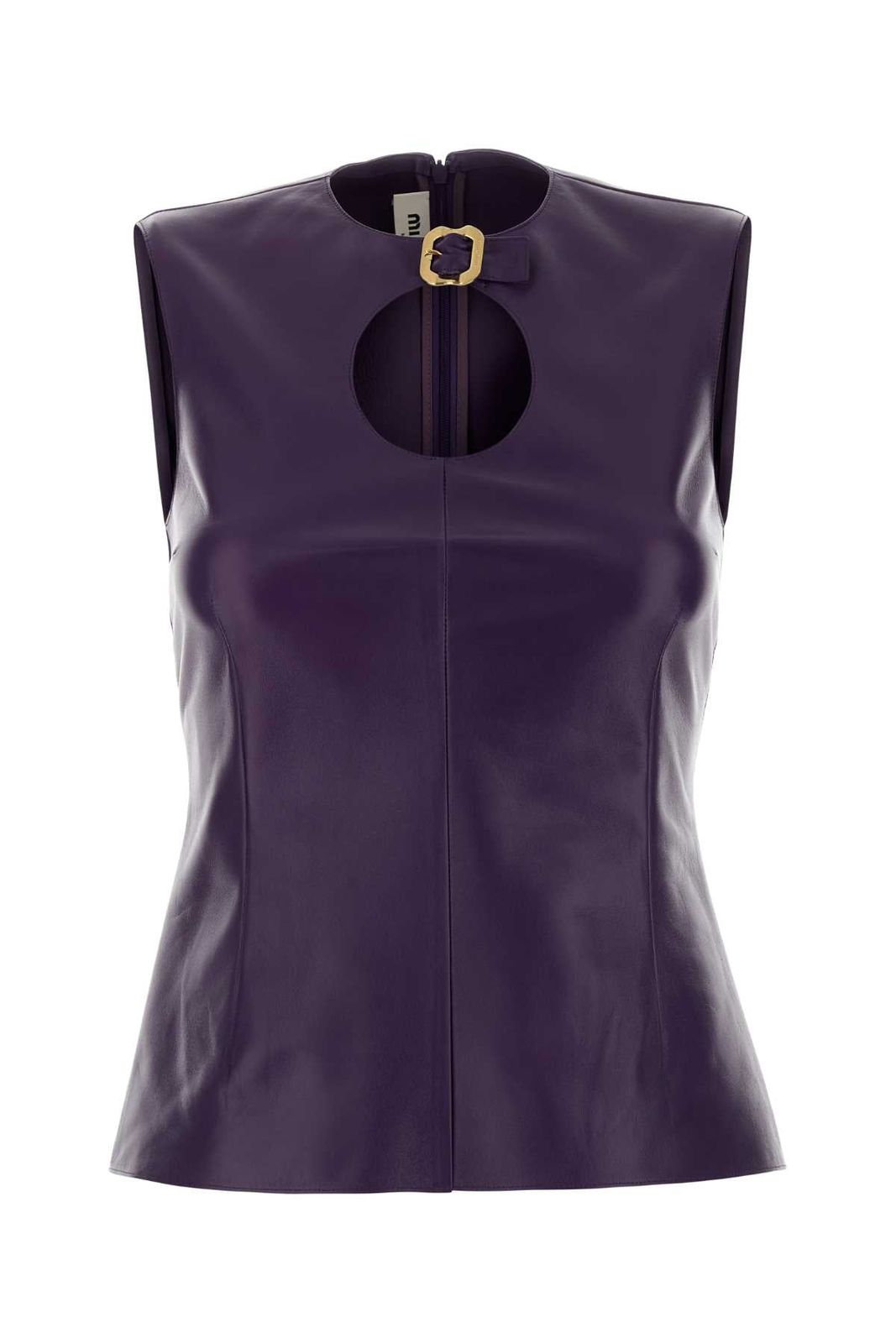 MIU MIU Miu Capi in pelle