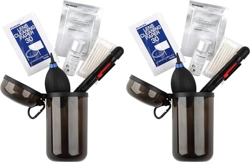 ハクバ HAKUBA カメラメンテナンス用品セット クリーニングトラベルキット6 携帯用ボトル入り 6点セット KMC-73 (× 2)t