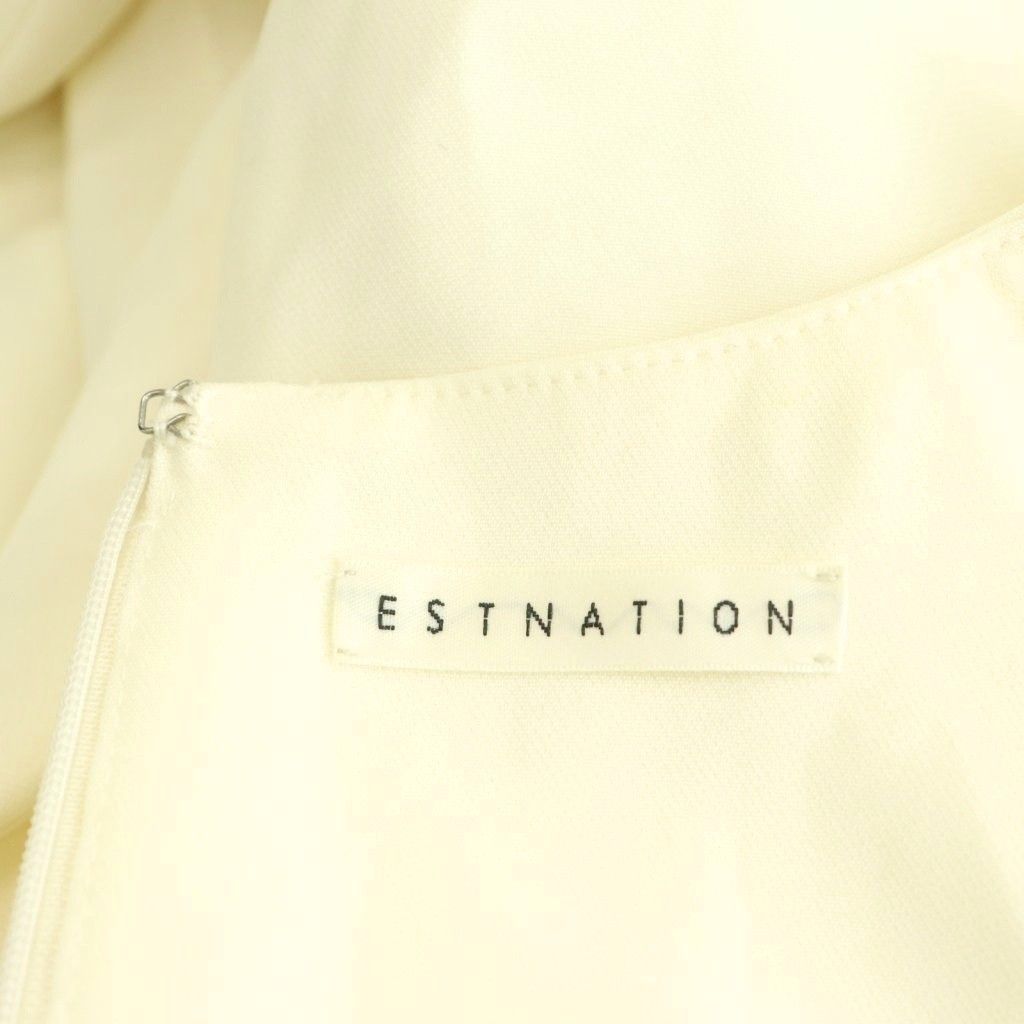 エストネーション ESTNATION トリアセノースリーブオールインワン
