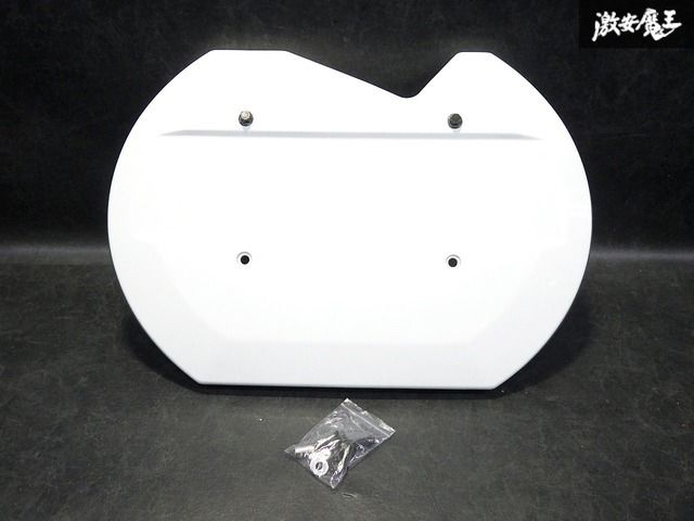 【簡単ドレスアップ！即発送】美品！JB64W JB74W ジムニー シエラ リアアゲート カバー 外装 背面タイヤレス パネル 白 ホワイト系