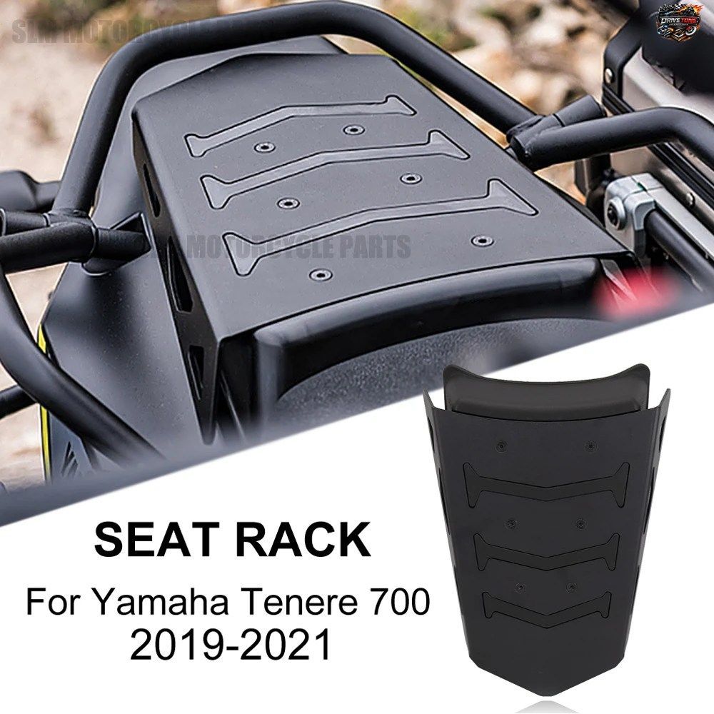 新型 TENERE700 2019 - 21 オートバイ用 ブラック モノシートラック ヤマハ フェアリング シート カウル TENERE700用