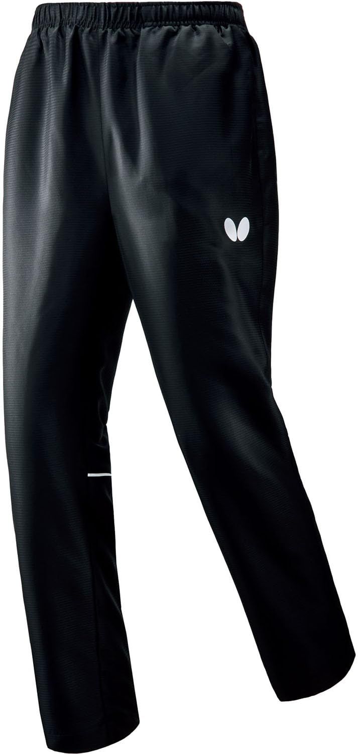 新品 [Butterfly] バタフライ BTY・ウィンドブレーカーパンツ 卓球ウインド パンツ (52150-278) ブラック M 5,941円