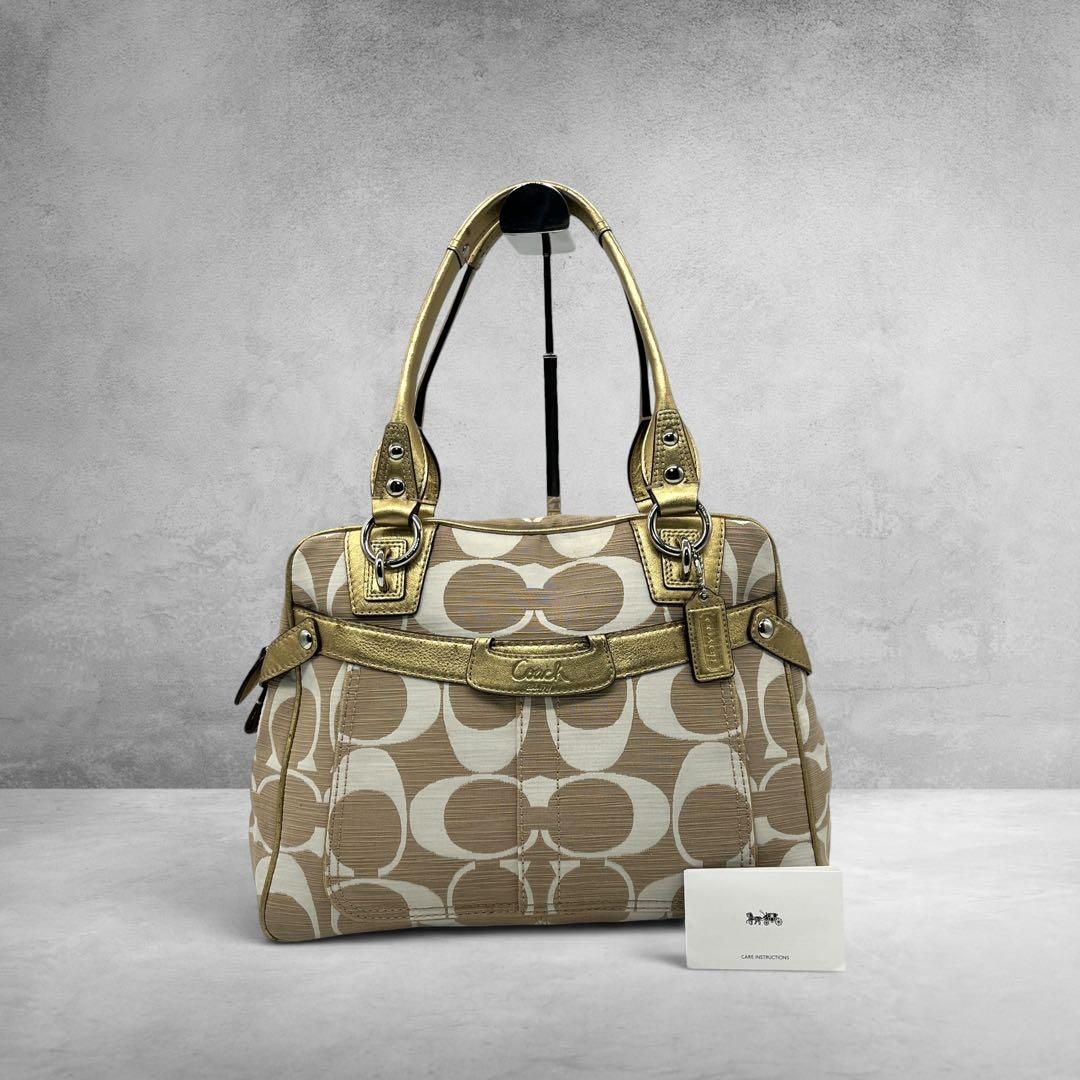 COACH 13286 Penelope Shantung Satchel