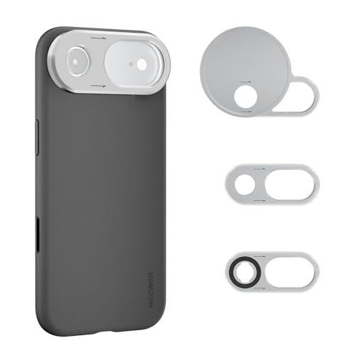 NEEWER スマホケース iPhone Air対応 モジュラー保護 TPU/PC製スマホカバー 67mmフィルターリング/17mmレンズバックプレート/Moment対応Tマウントレンズアダプター付き MagSafe対応 PA162 ブラック+シルバーt 6,512円