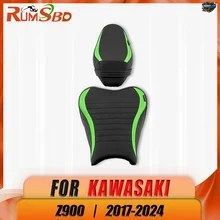 カワサキ Z900 2017-2024 用フロント/リアパッセンジャーシートカバーパッドカウルフェアリングピリオンハンプクッションオートバイアクセ