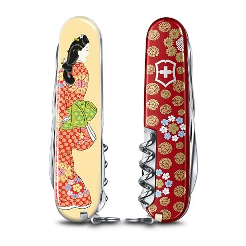 VICTORINOX(ビクトリノックス) 浮世絵コレクション クライマー スイスカード ナイフ 文房具 アウトドア 防災 十徳 スイス製マルチツール 伝統工芸 プレゼント 浮世絵仕様ギフトBOX 【国内正規品】送料無料 86e80a6b