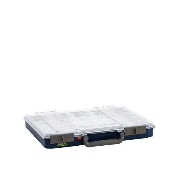 専用同梱発送 事務・店舗用品 RAACO ラーコ パーツケース キャリーライト 25区画