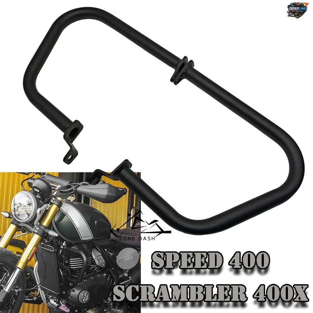 トライアンフ スピード400 スクランブラー 400X スピード400 スクランブラー 400 X 2024 2025 用 オートバイパーツ フレームプロテクション