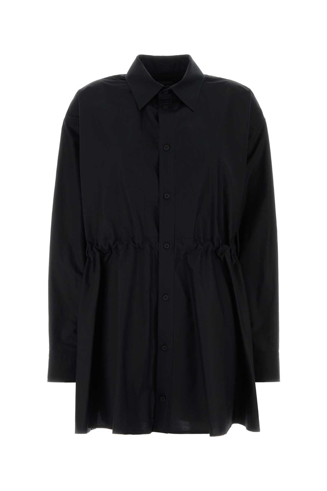 【新品・最安値】Balenciaga Hourglass shirt dress BLACK 正規品 その他
