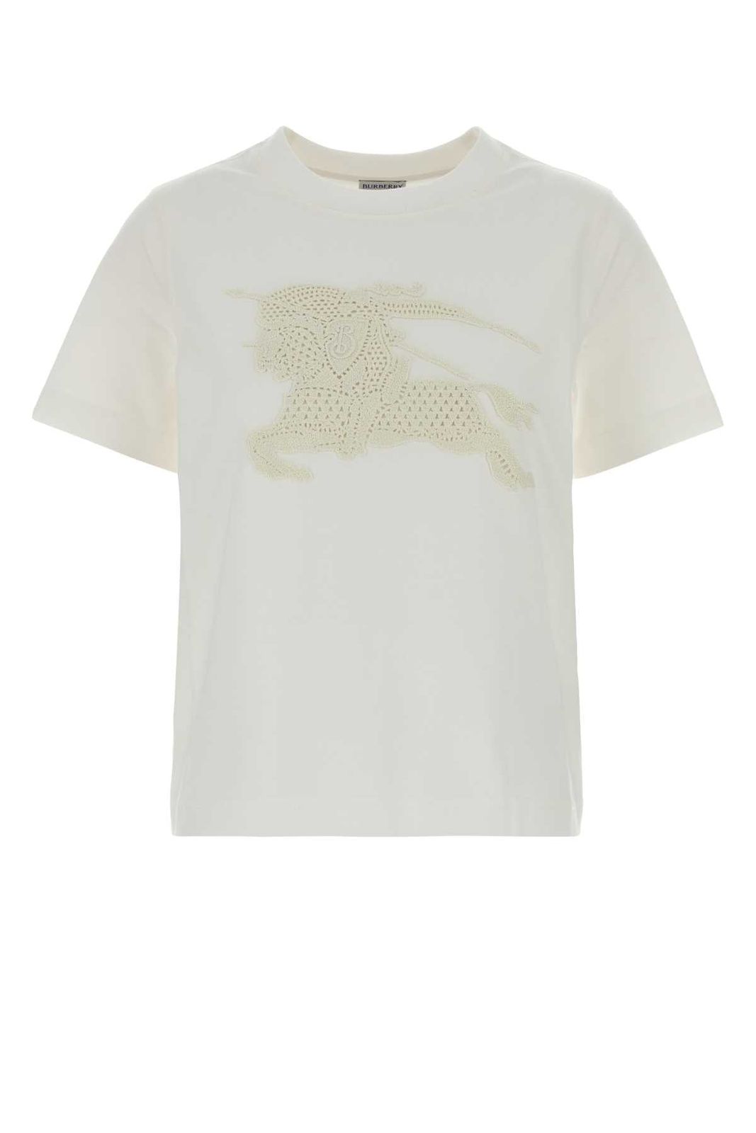 【新品・最安値】Burberry W:frankie crochet:163419:b7078 CHALK 正規品 半袖(Tシャツ) 52,620円