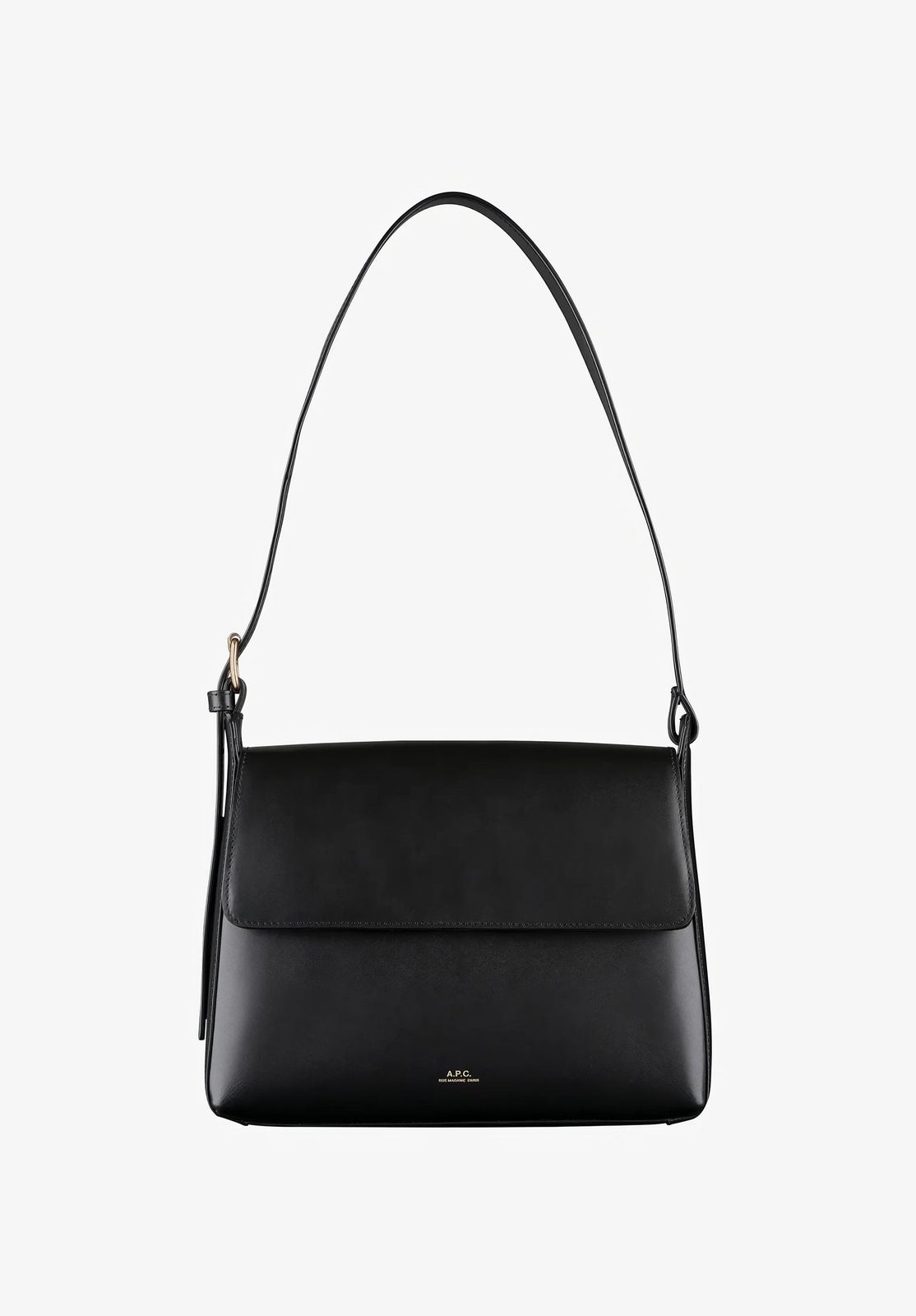 【新品・最安値】A.p.c. Sac virginie flap NOIR 正規品 ハンドバッグ