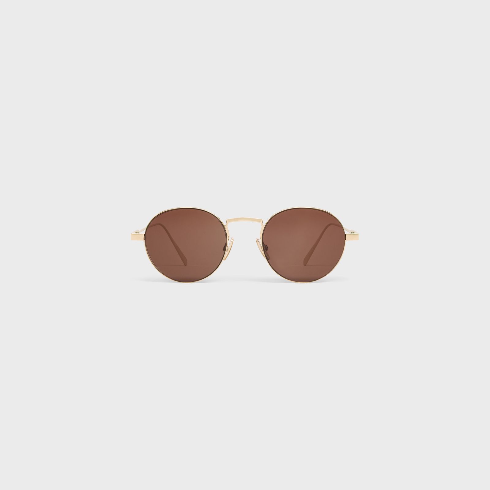 【新品・最安値】Celine Metal frame 28 LIGHTGOLDBROWNROSE 正規品 サングラス