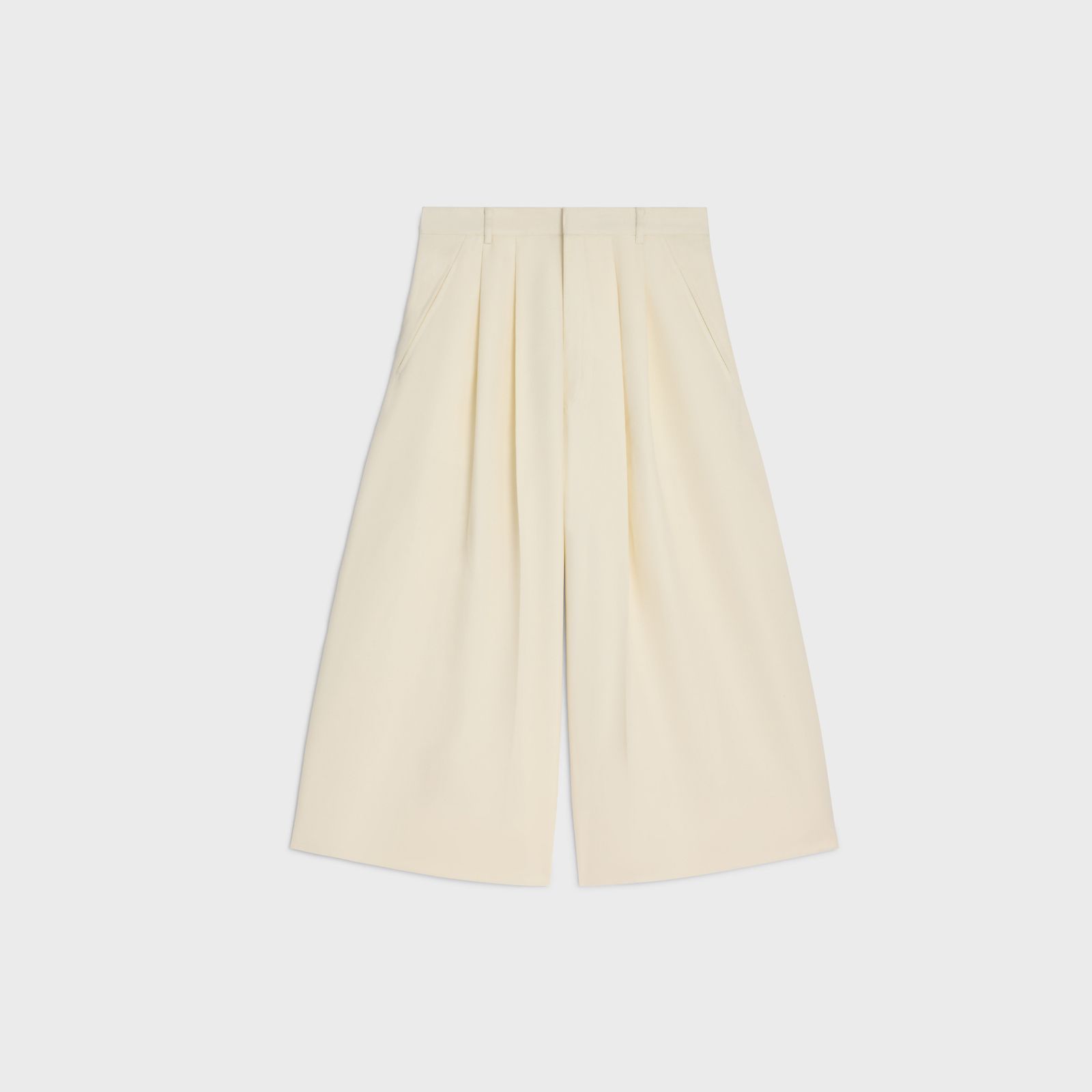 【新品・最安値】Celine Montauk cropped trousers IVORY 正規品 その他