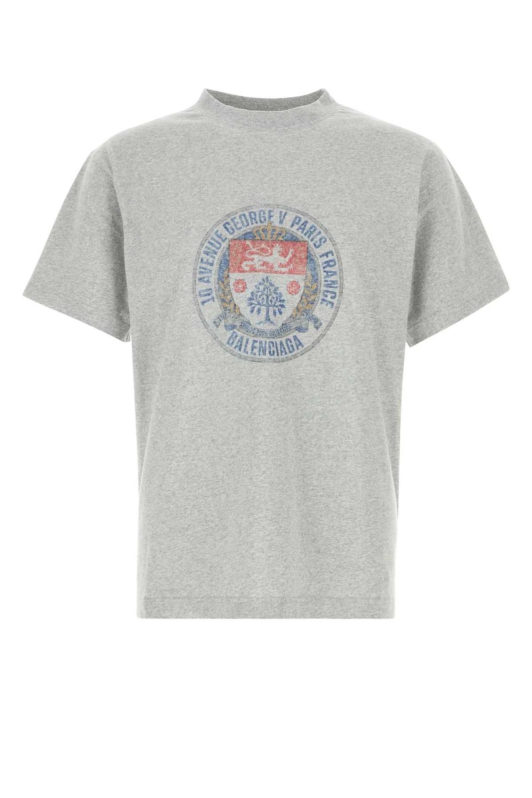 【新品・最安値】Balenciaga Standard t-shirt LIGHT HEATHER GREY 正規品 Tシャツ