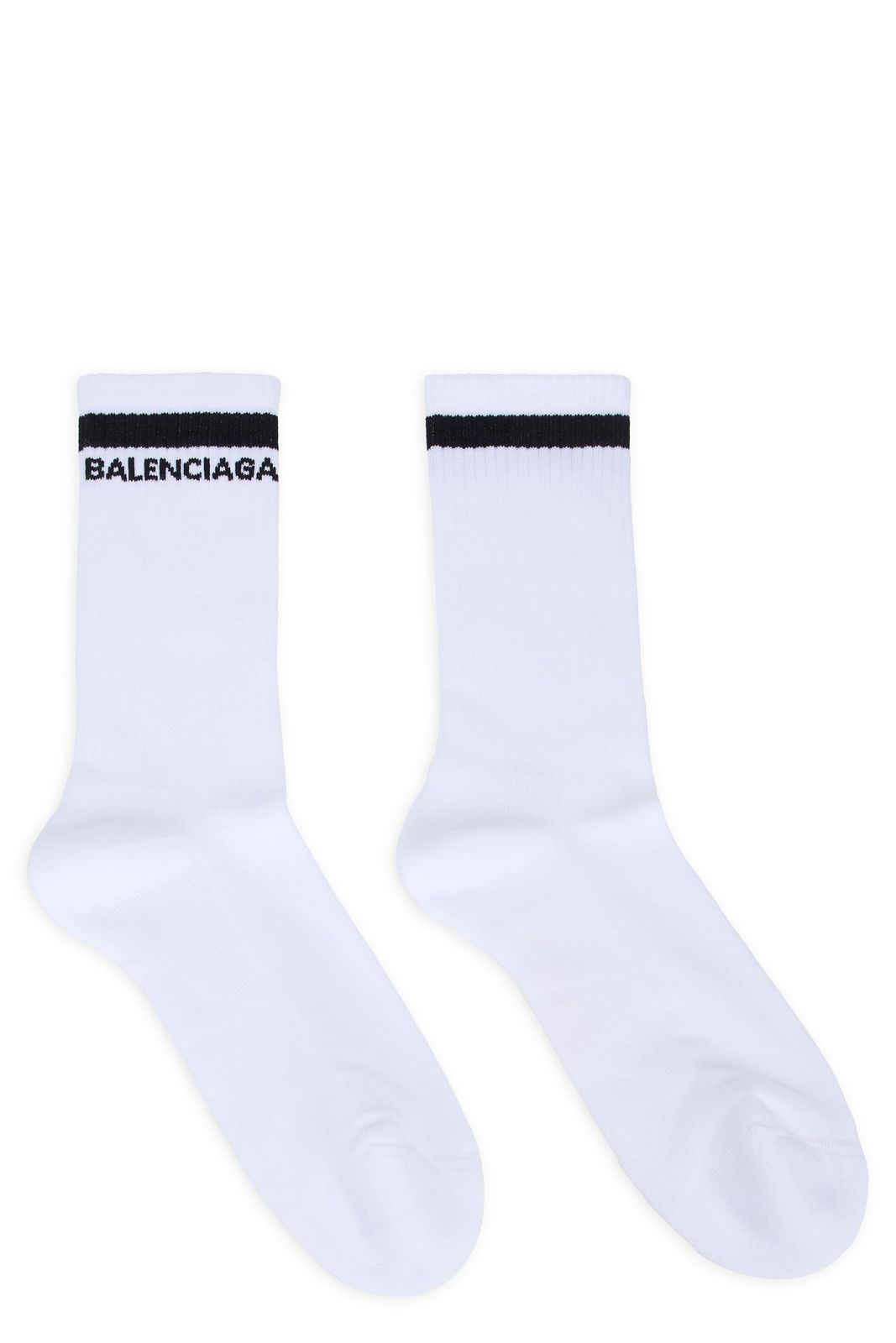 【新品・最安値】Balenciaga Cotton socks with logo 正規品 その他